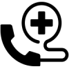 icono linea de emergencia